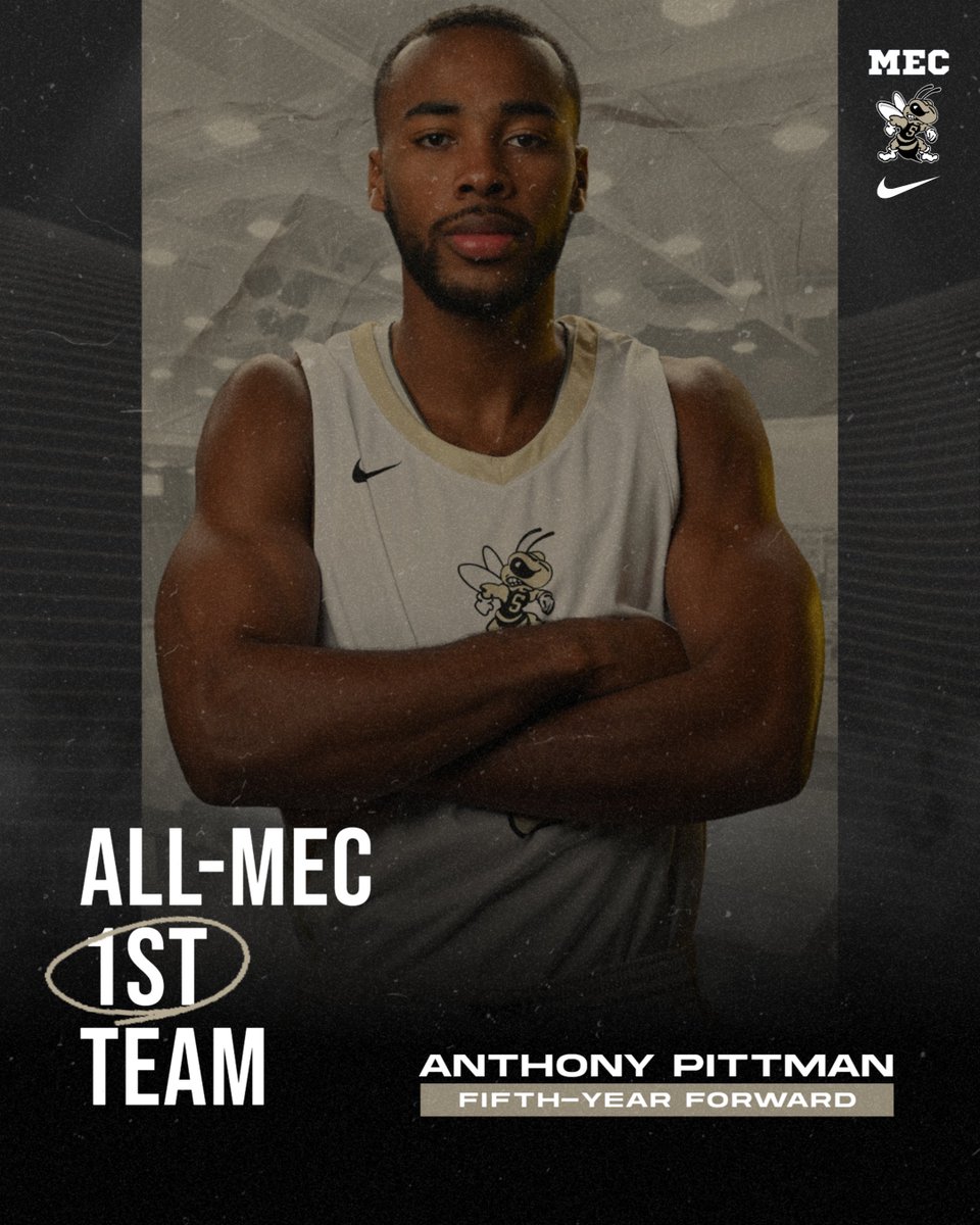M-🏀 | Congrats to Anthony Pittman for earning All-MEC First Team honors!

📰 bit.ly/3wGLGFG

#GoSTATE 🐝