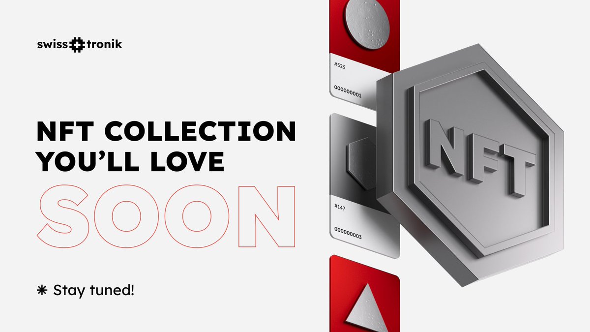 💥🤫🌈Introducing Swisstronik's first ever NFT collection!

The concept is still under wraps, but here’s a spoiler: NFT holders can access SWTR airdrops, special community events, swag, and more!

Want to learn more? Keep your eyes peeled - we’ll be dropping some news soon😉
