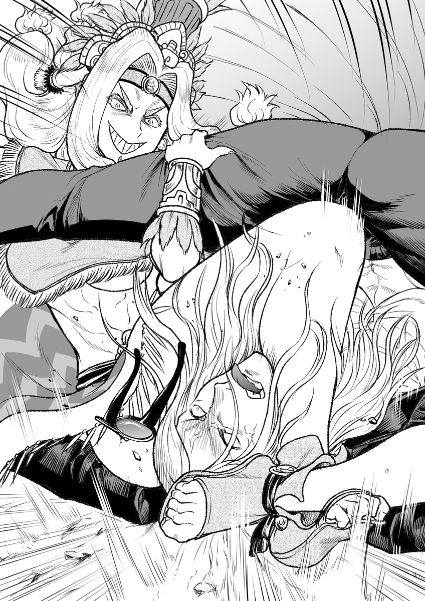 フィニッシュホールドでわからせる今日のお姉さん🤼 