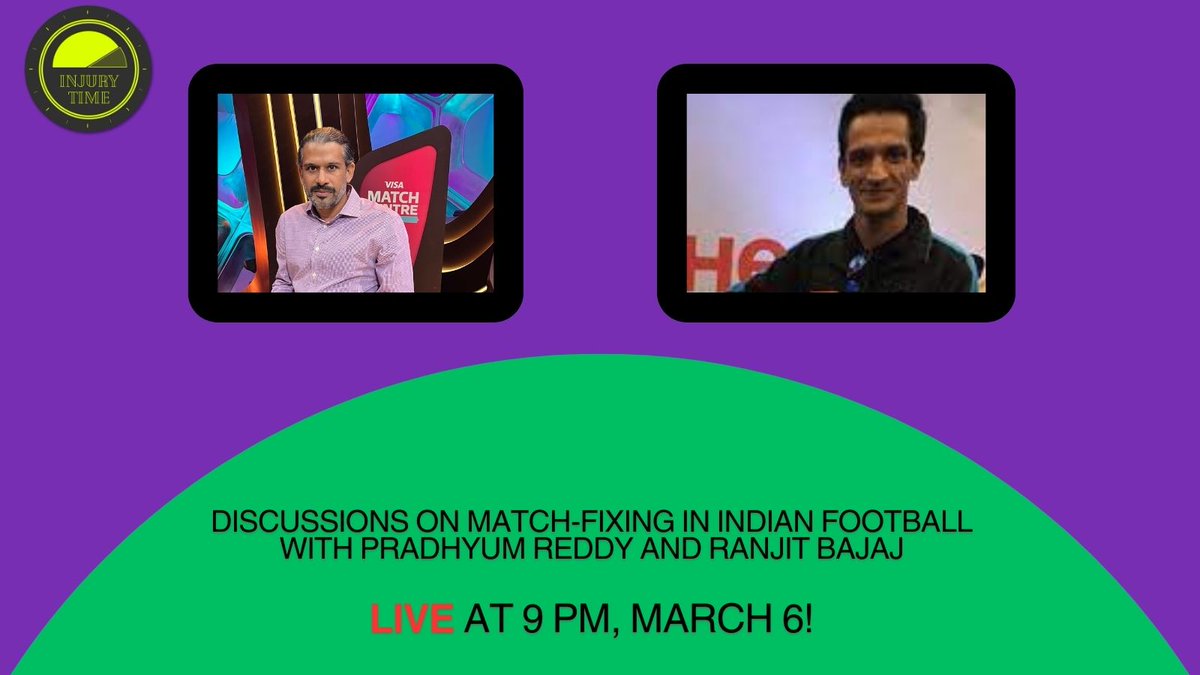 Injury Time India tweet media