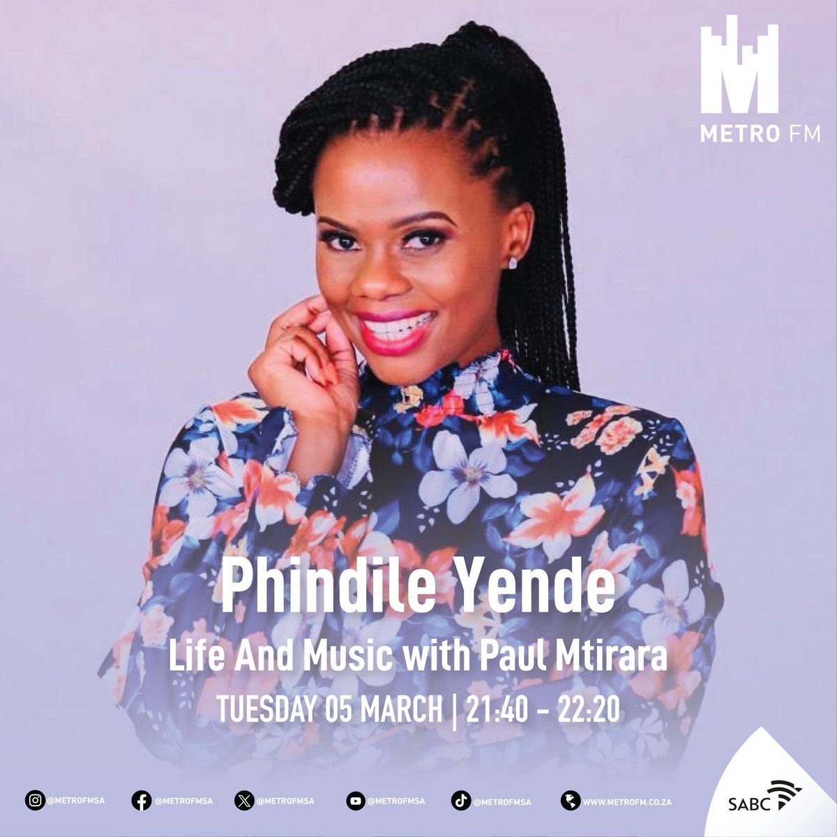 Listen in tonight on Metro FM , as Paul Mtirara and I, will be in conversation about how to start afresh after a failed marriage and lots more 😉

Lupita
The EFF
Koko