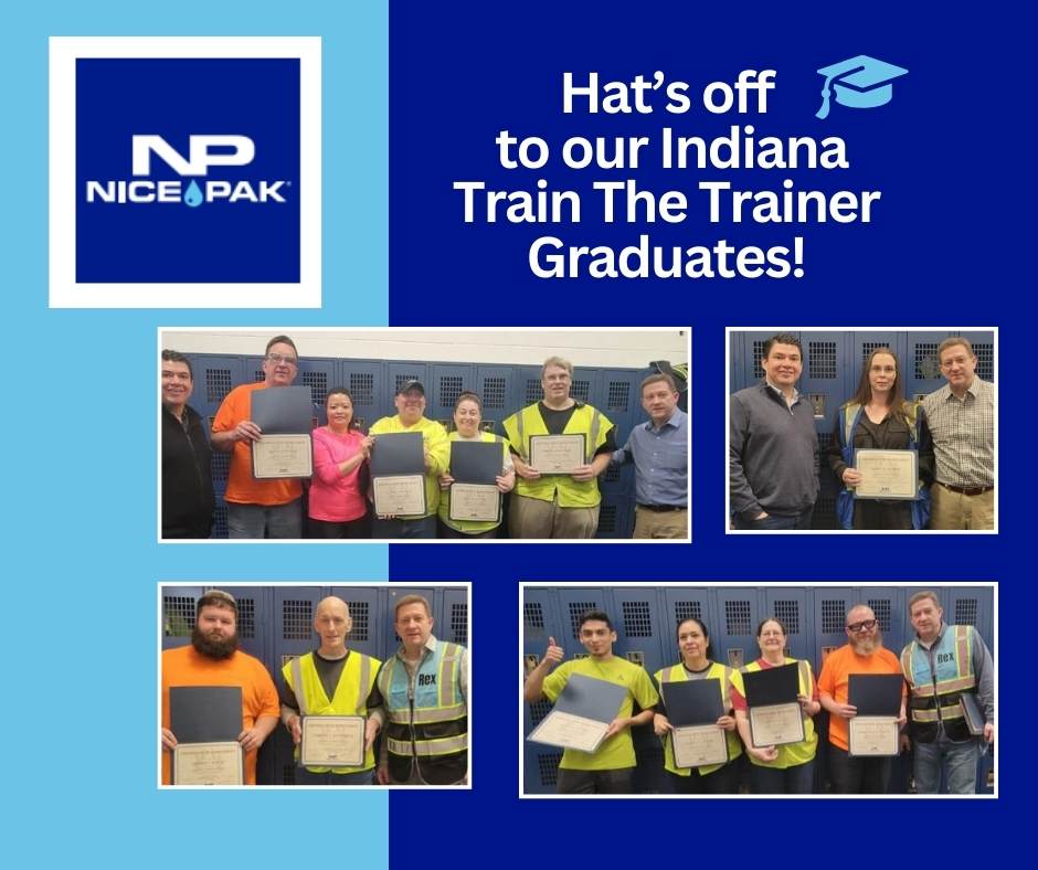 Congratulations to our Indiana 'Train the Trainer' graduates! Thank you for being the first champions of our new leadership development program. #NicePakPeople