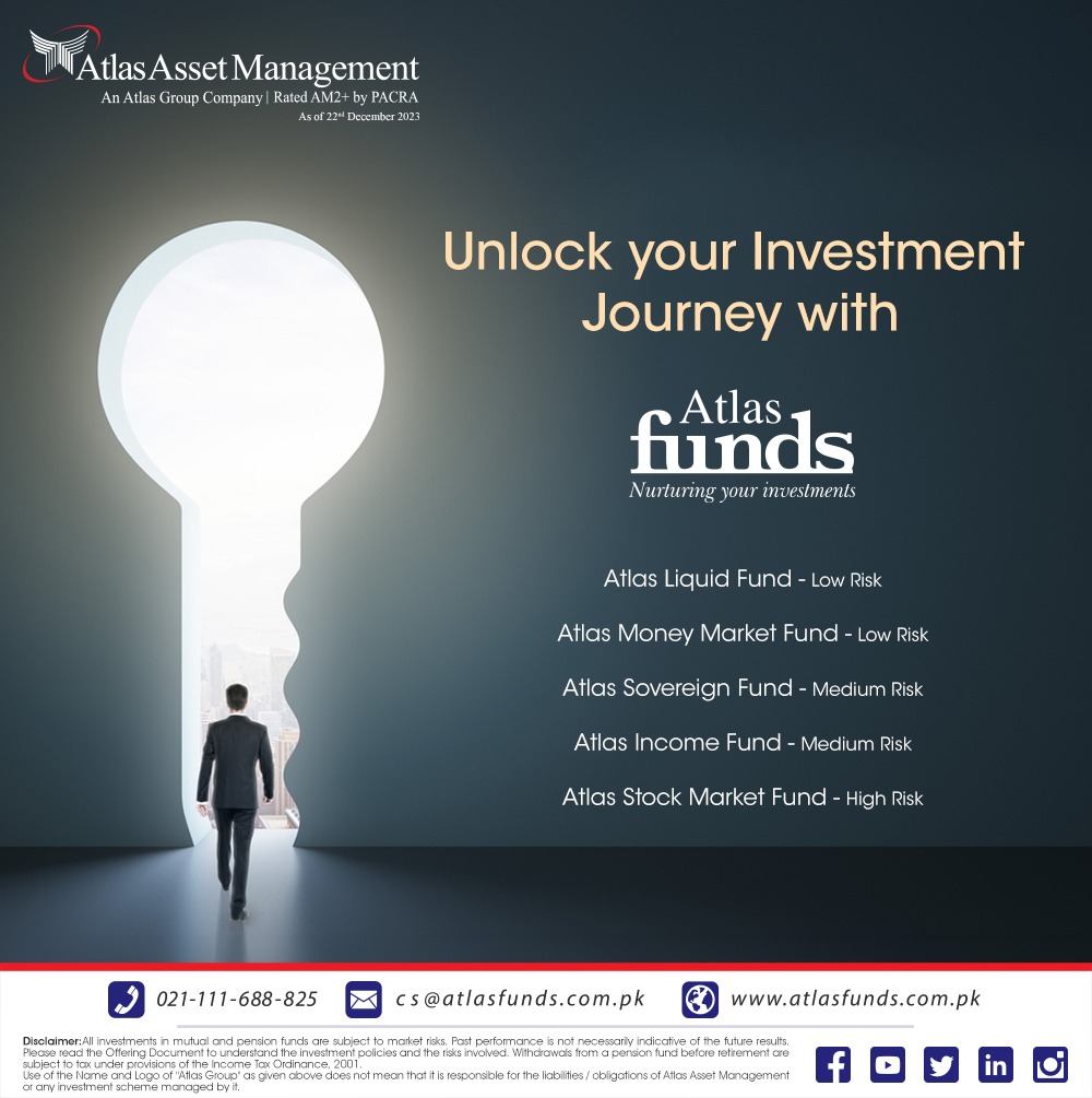 Invest for a Better Future!

For more details Call on 021-111-688825 (MUTUAL) or visit atlasfunds.com.pk

#AtlasAssetManagement #investment #assets #management #funds #savings #moneymarket #income #stockmarket