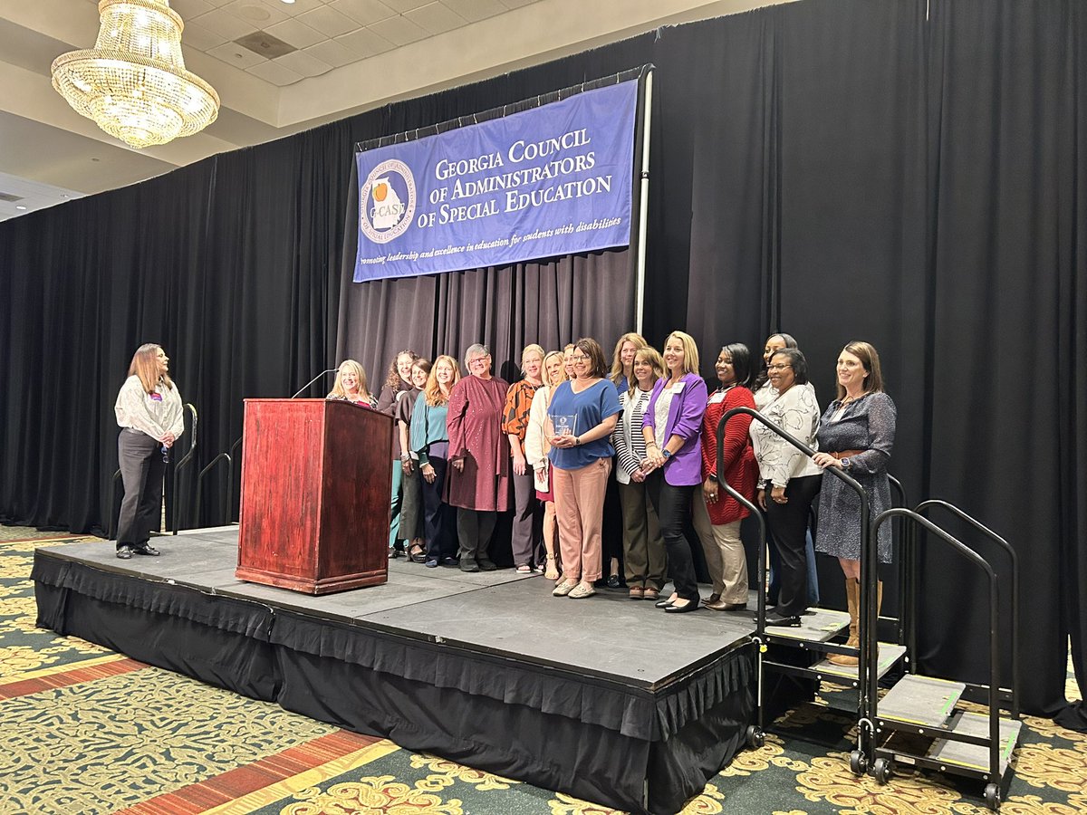 Congratulations goes to <a href="/HoustonCountySD/">Houston County School District</a> Special Education Director, Dr. Kristi-Lee Arrington for being awarded the <a href="/GCASE2/">GCASE</a> Outstanding Director or the Year Award. Continue to strive  for excellence.