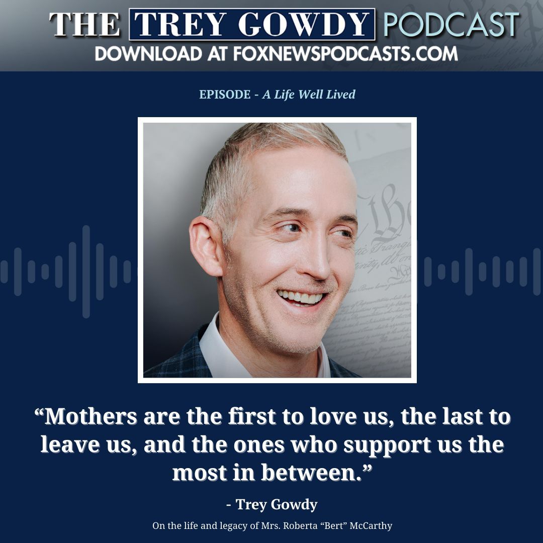 There will be people who shine glimmers of light on our lives. @Tgowdysc honors one of those people, Mrs. Roberta “Bert” McCarthy, “mother of just plain old Kevin McCarthy.”