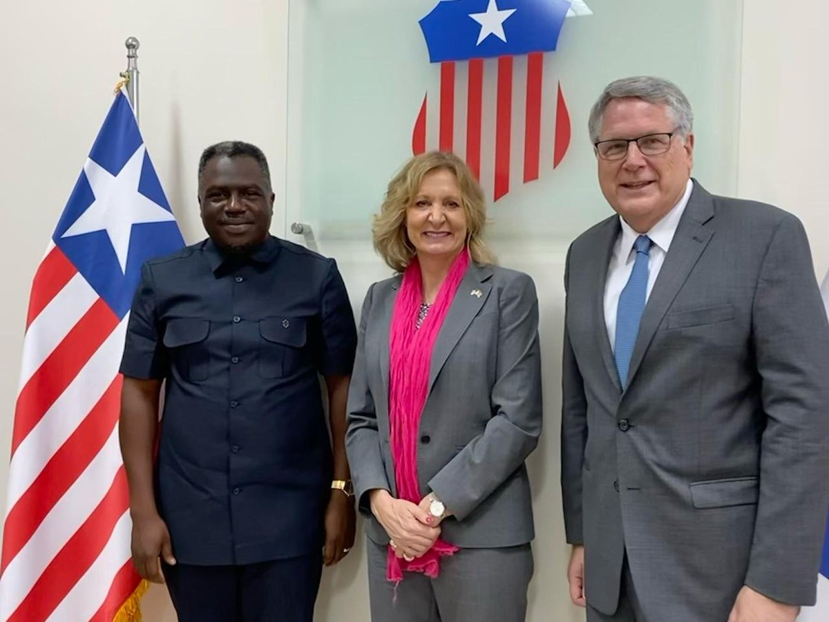 Today I heard from Vice President Koung.  It was great to hear he is committed to implementing President Boakai’s inaugural pledge to create a war crimes court. It was a privilege to meet him. We look forward to working with the administration to make the court a reality!