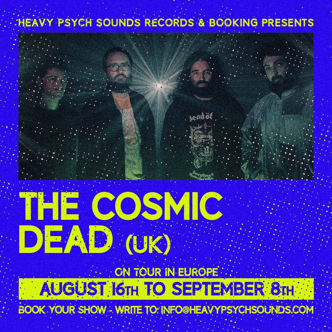 🚨✨BOOKING NOW✨🚨

We are planning an EU tour this autumn with <a href="/HEAVYPSYCHSOUND/">HEAVY PSYCH SOUNDS</a> - reach out to them via email for the full 360 degree, all encompassing cosmic dead experience beamed directly to your auditory receptors.

🚀✨🪐💫🛸✨