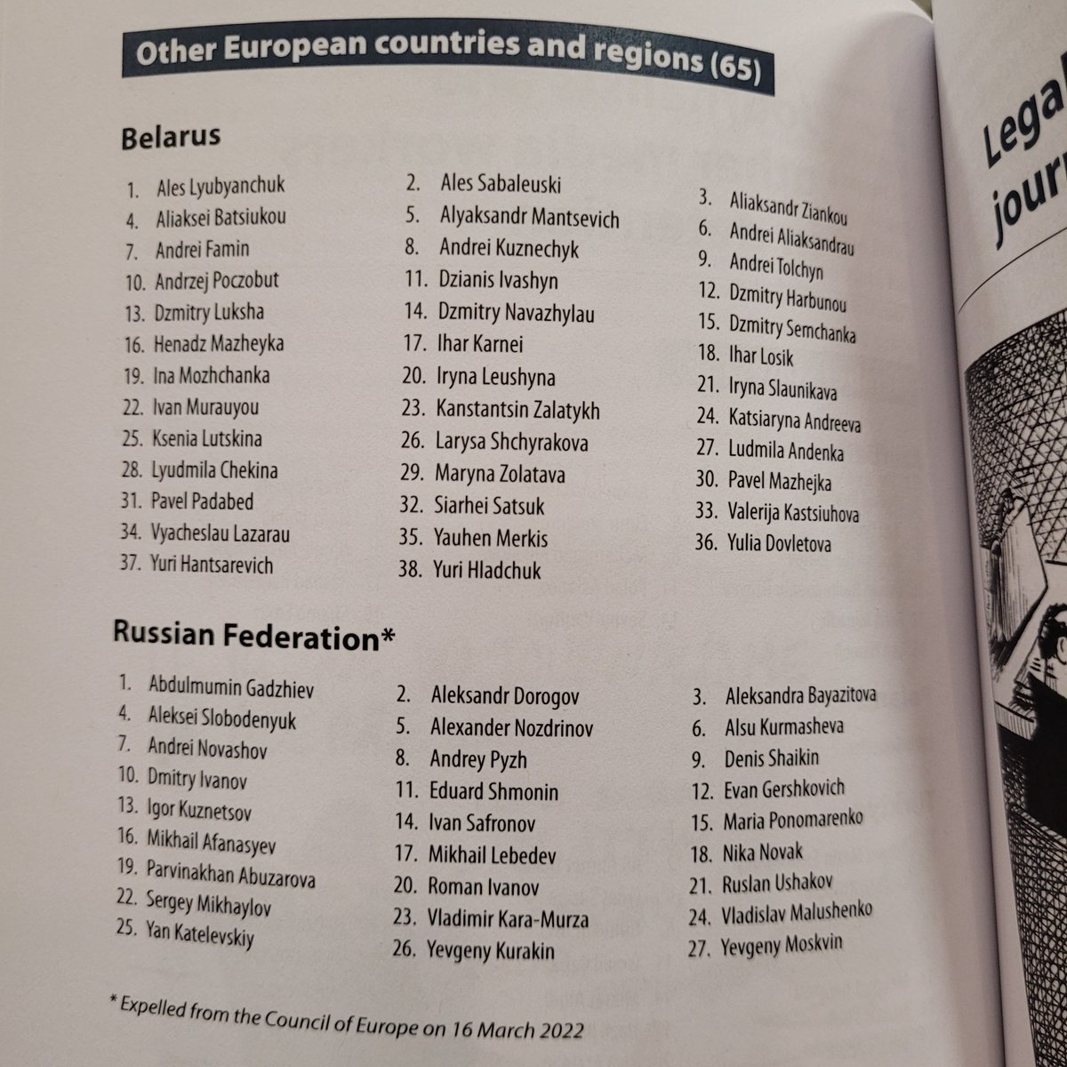 Out now: @CoEMediaFreedom Platform report. 120 journalists in prison in #Europe, including #JulianAssange.

#FreeAssange 
#EuropeForFreeMedia
#JournalistsMatter