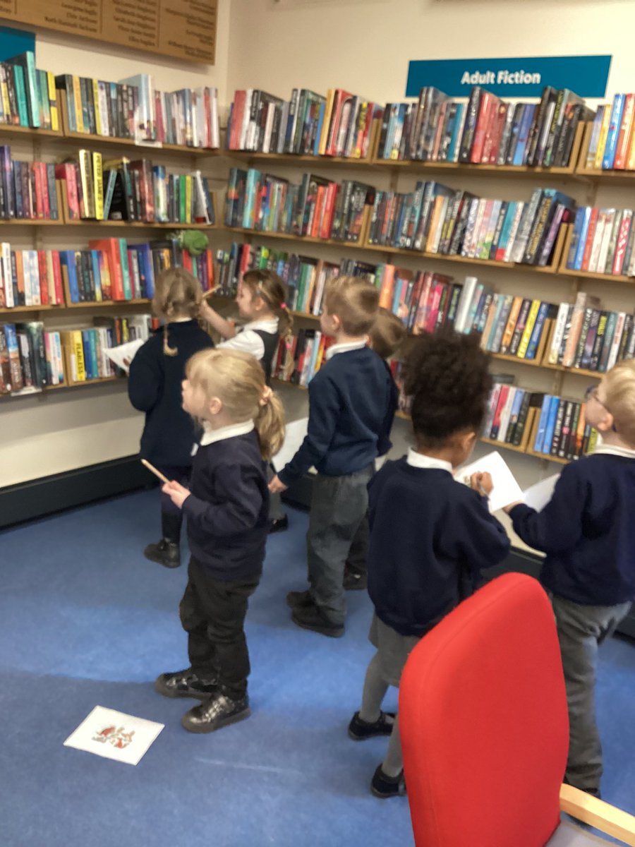 Our Little Willows had a wonderful time at <a href="/KirkleesLibrary/">Kirklees Libraries</a> in Kirkburton - thank you so much for inviting us! Looking forward to our other classes visiting in the coming weeks and months!