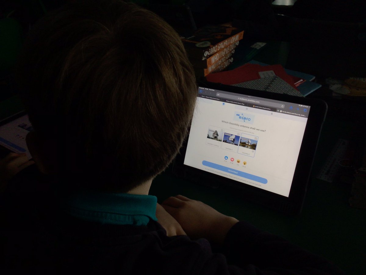 AusthorpeStaff's tweet photo. Year 5 are loving being part of the Moon and Mars special for Mars Day, which links very nicely to our Space science topic 🌝🚀 @austhorpeschool
@SpacefundJo
@esero_uk
#MoonandMars
#MarsDay24 https://t.co/fif8OjJbyH