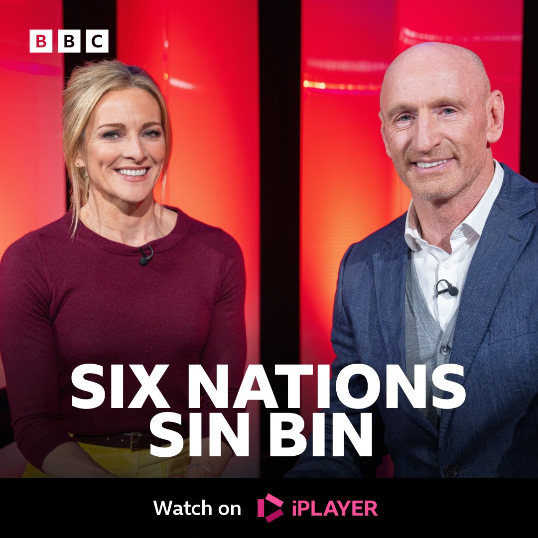 Special guests @realjoeswash, @revkatebottley and @rodwoodward join Gabby and Gareth in the studio this week ahead of Wales v France. Six Nations Sin Bin Friday, 7pm on @BBCOne Wales