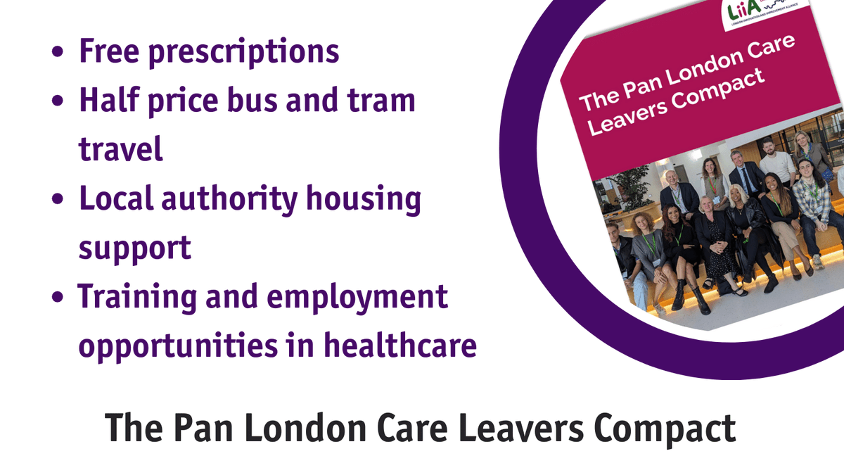 London's Local Authorities are proud to be part of the Pan-London Care Leavers Compact, a city-wide support offer for care-experienced Londoners. #careleavers #london