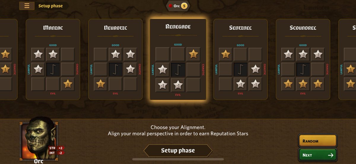 MipmapDigitalBG's tweet photo. ROLL PLAYER UPDATE - NEW FEATURE!
We’re excited to announce we released an update for Roll Player that will enhance your solo gameplay experience. Now, when playing solo, you have the ability to choose your class, backstory, and alignment.
#rollplayer #boardgames #bgg https://t.co/S1tpQ2YGUx