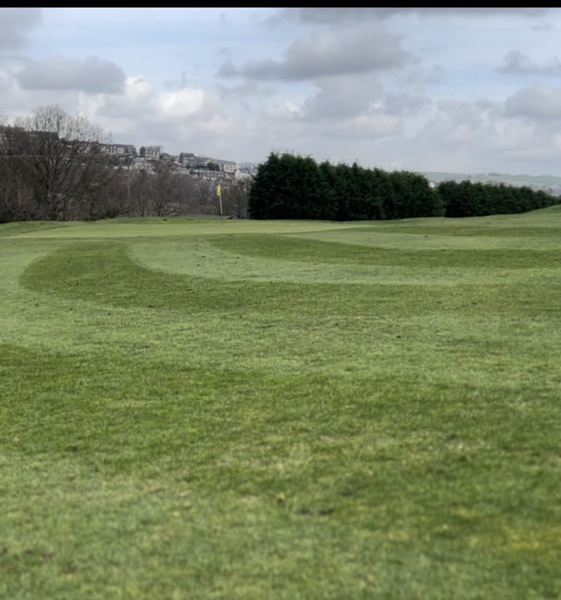 Always nice to see the fairways looking good.