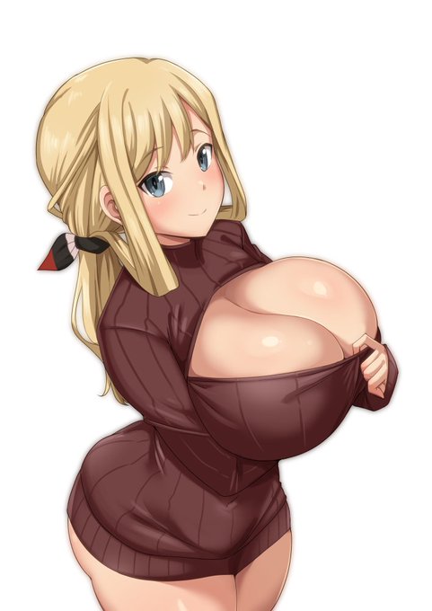 サークルカット用に描いたリタさんです。おっぱい 