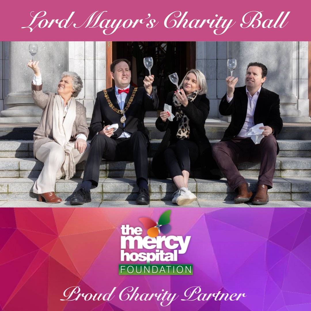 The Mercy Foundation (@mercyfoundcork) on Twitter photo We are delighted to announce that <a href="/cllrkmac/">Cllr Kieran McCarthy</a> has chosen the Mercy Hospital Foundation as one of the recipients of proceeds from his upcoming Lord Mayor’s Charity Ball on 12th April. Tickets can be purchased from <a href="/corkcitycouncil/">Cork City Council</a> and are priced at €120 pp👇
corkcity.ie/en/council-ser… We are delighted to announce that <a href="/cllrkmac/">Cllr Kieran McCarthy</a> has chosen the Mercy Hospital Foundation as one of the recipients of proceeds from his upcoming Lord Mayor’s Charity Ball on 12th April. Tickets can be purchased from <a href="/corkcitycouncil/">Cork City Council</a> and are priced at €120 pp👇
corkcity.ie/en/council-ser…