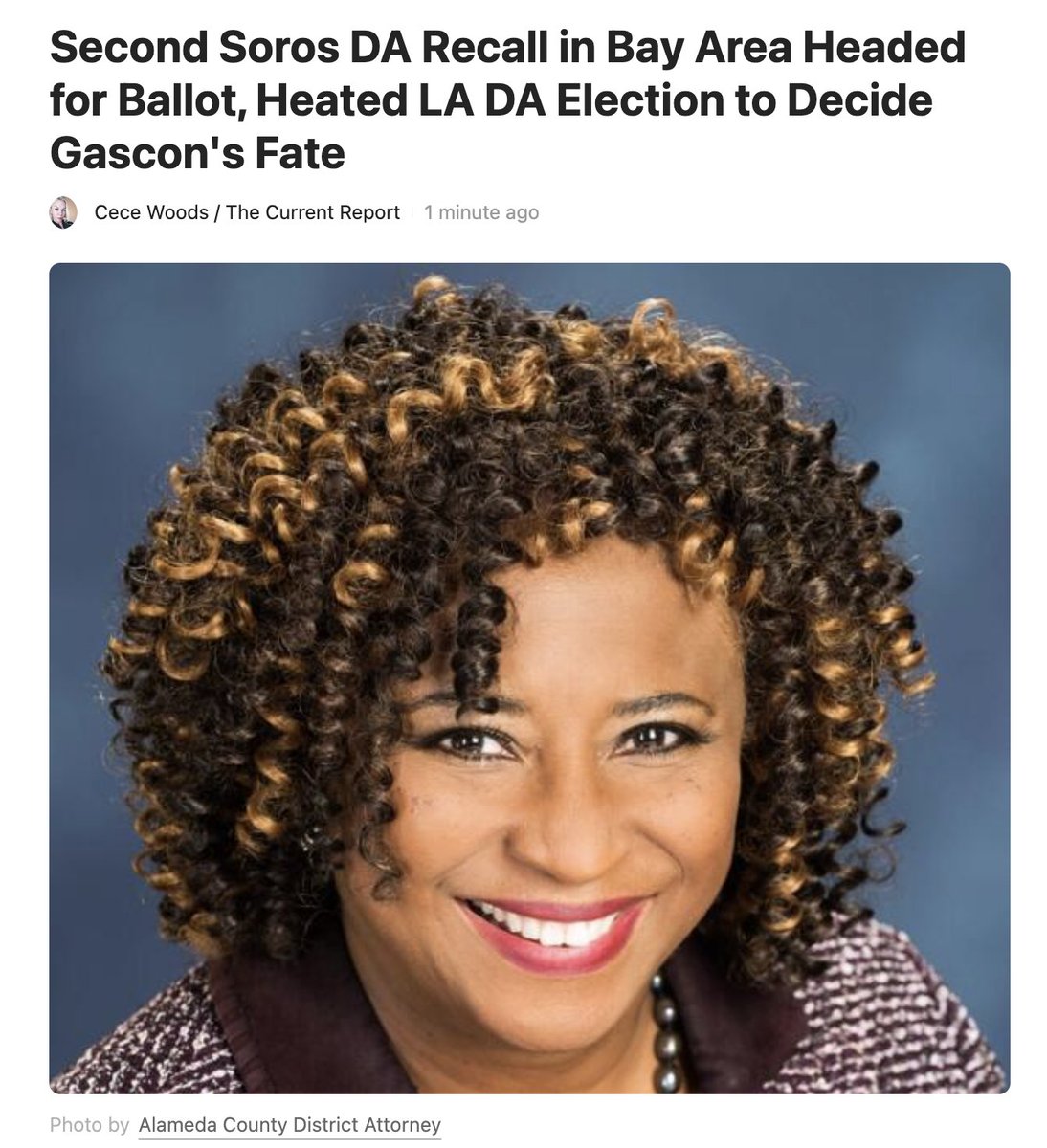 As we head to the polls today, please be reminded of the EPIC FAILURES by greedy political consultants in TWO #Georgegascon recalls which led us to today, having to VOTE HIM OUT.

Bay Area grass roots organizations are on their way to a SECOND SUCCESSFUL RECALL OF A #SOROS DA.