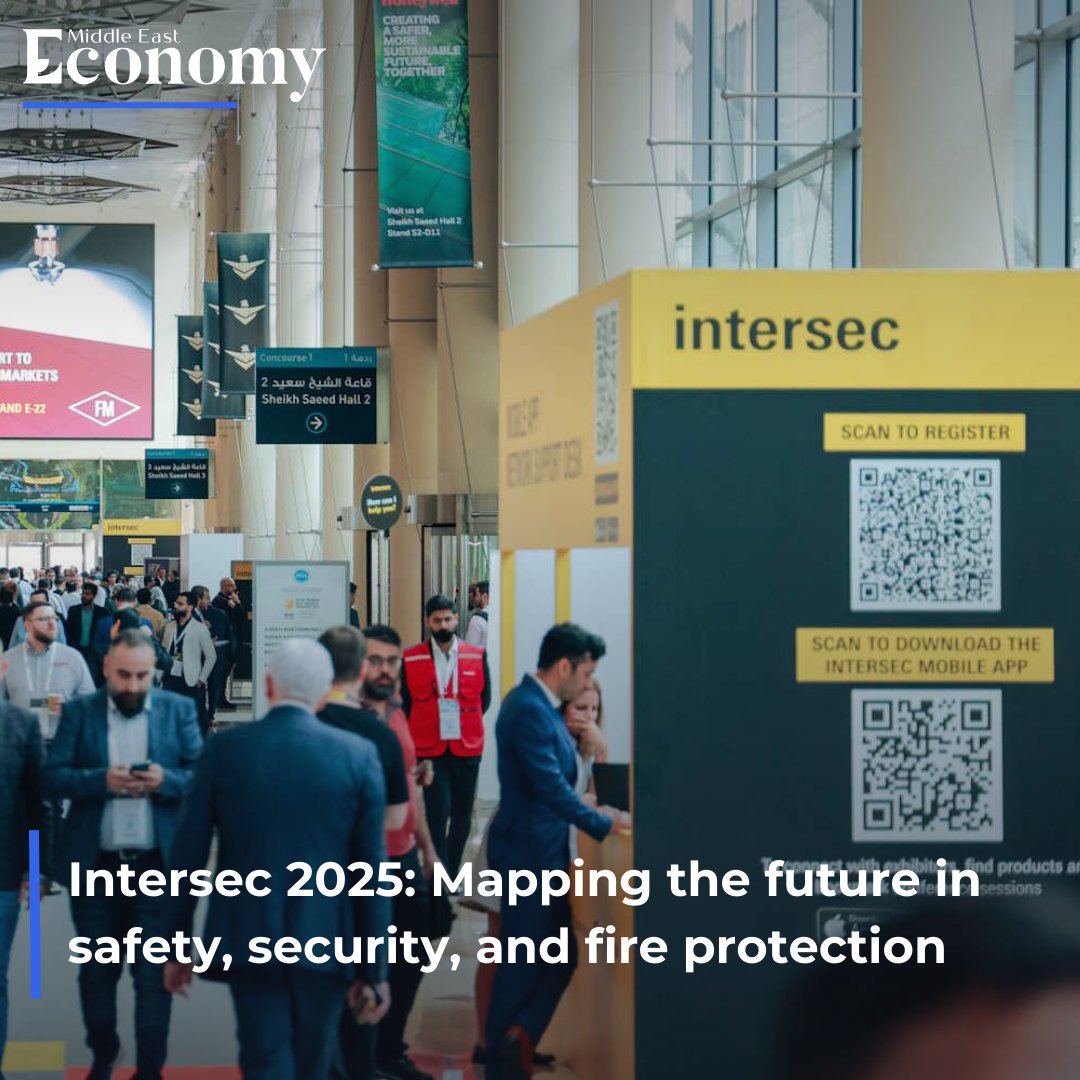 Economy_ME's tweet image. The 26th edition of Intersec, the world’s premier business event for safety, security and fire protection, is gearing up for its 2025 edition following a record-breaking event in January this year. Read more economymiddleeast.com/news/intersec-…
#Intersec #Safety #Security