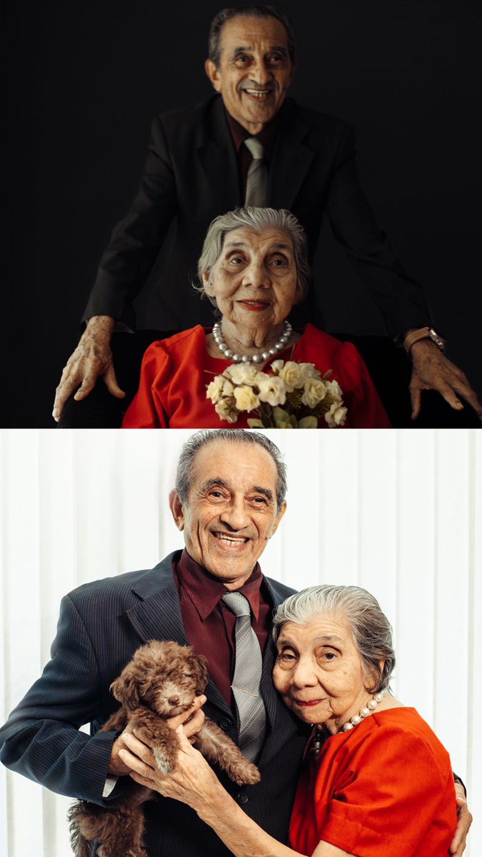 meus avós tem mais de 50 anos de casados e eu decidi fazer fotos deles
