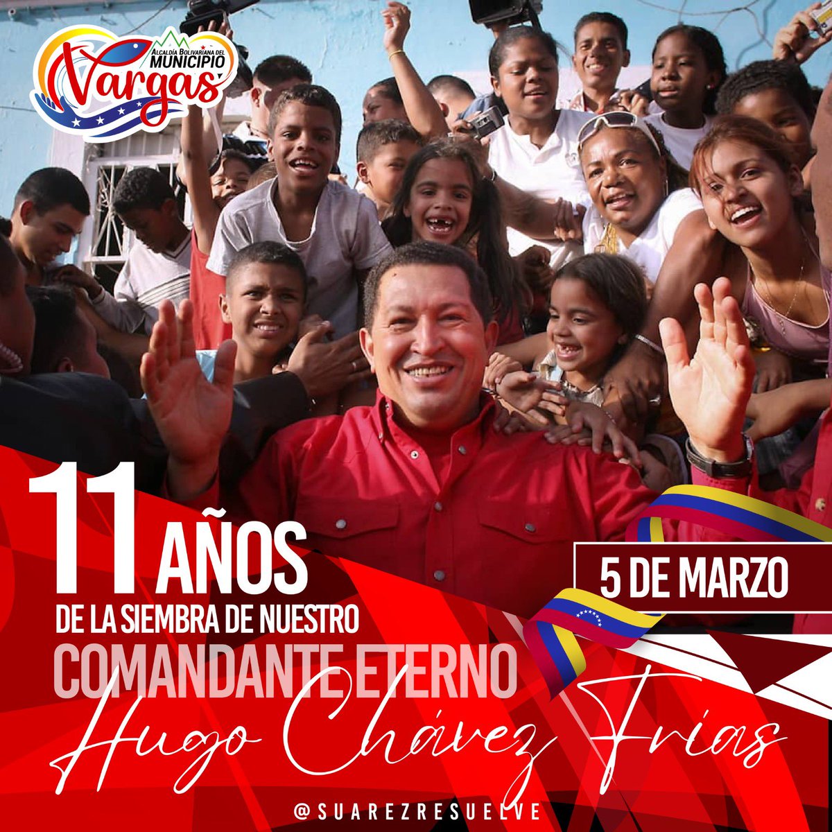 Hoy conmemoramos la siembra de un baluarte de esta Revolución, hombre que dejó un legado que vibra en cada uno de los rincones de nuestro territorio nacional y en el mundo entero #AmorIrreductibleYEterno