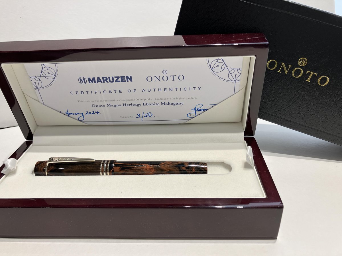 丸善オリジナル万年筆 丸善 万年筆】＃丸善創業155周年記念万年筆 ＃オノト #マグナ