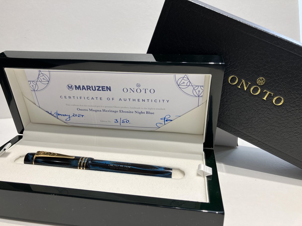 丸善オリジナル万年筆 丸善 万年筆】＃丸善創業155周年記念万年筆 ＃オノト #マグナ