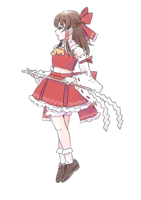 巫女の日らしいのでやる気ねぇ巫女さん 