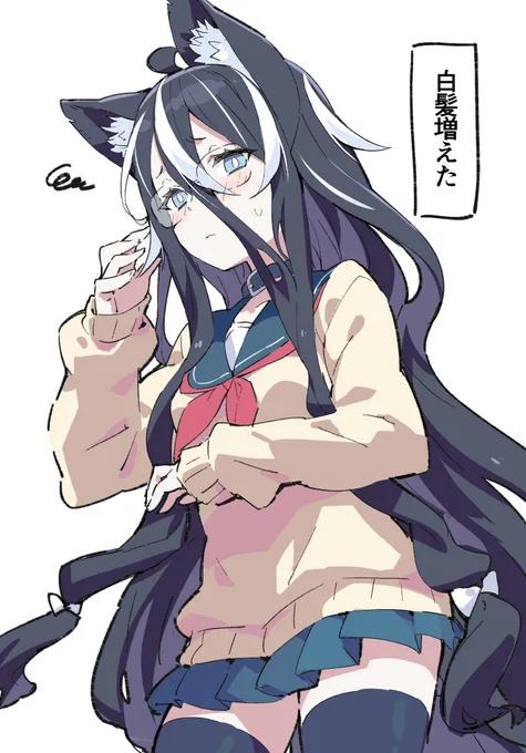 落書きリハビリの近況絵です。 