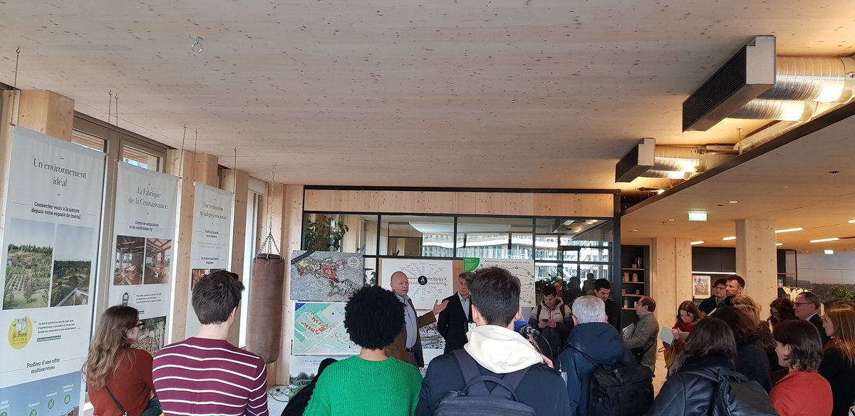 #GCBF2024 UN Climate &amp; Building Forum : Pre-forum side events, Visit of Arboretum Building, largest bio-based construction in France, showcase of low carbon and vibriant place to work, in La Defense area' Thanks to Designers, Engineers, Contractors 🌳