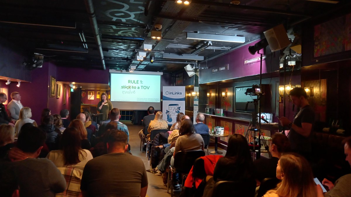 Thank you for coming to our 13th bday last Mon. 

We sent an email yesterday to everyone who came 
 w presentations from <a href="/Dixon_Jones/">Dixon Jones</a>, <a href="/chimammeje/">chima mmeje🏳️‍🌈</a>. <a href="/RebeccaComms/">Rebecca Broad</a> &amp; <a href="/NicoPiquero/">Nicolas Piquero</a>. If you didn't receive it, DM us.

View photos here lnkd.in/dfAucurs &amp; lnkd.in/dnYu5FaU