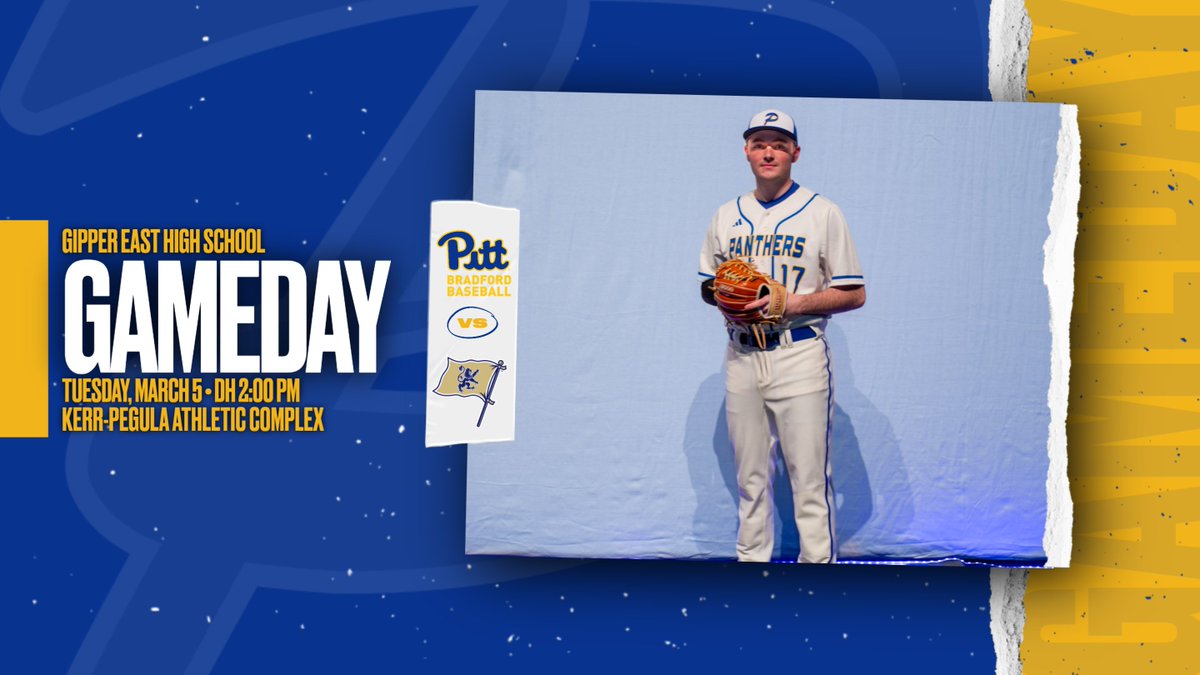 Pitt Bradford Baseball (@upbbaseball) on Twitter photo What a beautiful day for baseball! We travel just down I-86 to take on <a href="/RealHCbaseball/">Houghton Baseball</a> this afternoon.
First Pitch: 2PM
📺& 📊: portal.stretchinternet.com/houghton/ What a beautiful day for baseball! We travel just down I-86 to take on <a href="/RealHCbaseball/">Houghton Baseball</a> this afternoon.
First Pitch: 2PM
📺& 📊: portal.stretchinternet.com/houghton/