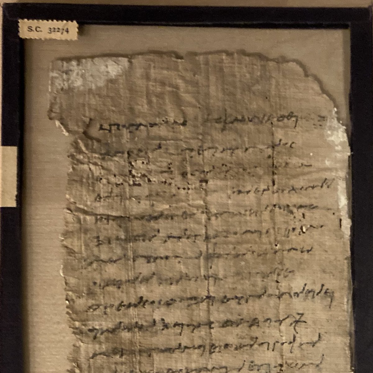 'Unwillingly, compelled by my difficult circumstances, I am writing to request, but only if you would possibly consider it favourable... Might I please borrow your donkey' 🫏 Polite letter by Apollonios to his friend 2250 years ago @bodleianlibs - hope he got it after all...