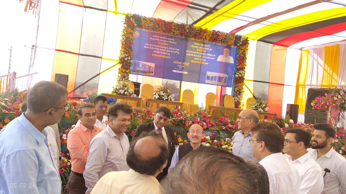 RITESLIMITED's tweet photo. #RITES is proud to be Project Management Consultant for the Multi Modal Logistic Park inaugurated at #Kalinganagar, #Odisha, today!
@concor_india @CMO_Odisha
#MMLPs #FutureReady #ViksitBharat https://t.co/VWhh9fpLyB