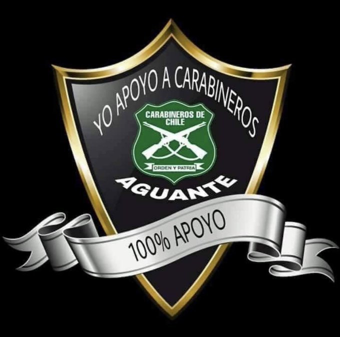 Restan 2años para seguir aguantando q @Carabdechile sea perseguidos política%hacia la 💩d justicia. Este Gob echó a perder la vida a miles de 🇨🇱 nos. Eso es venganza de un golpe fallido del 18O. Ellos son los únicos q sostiene nuestra Patria. #NoLosDejemosSolos
#FonsecaEsInocente