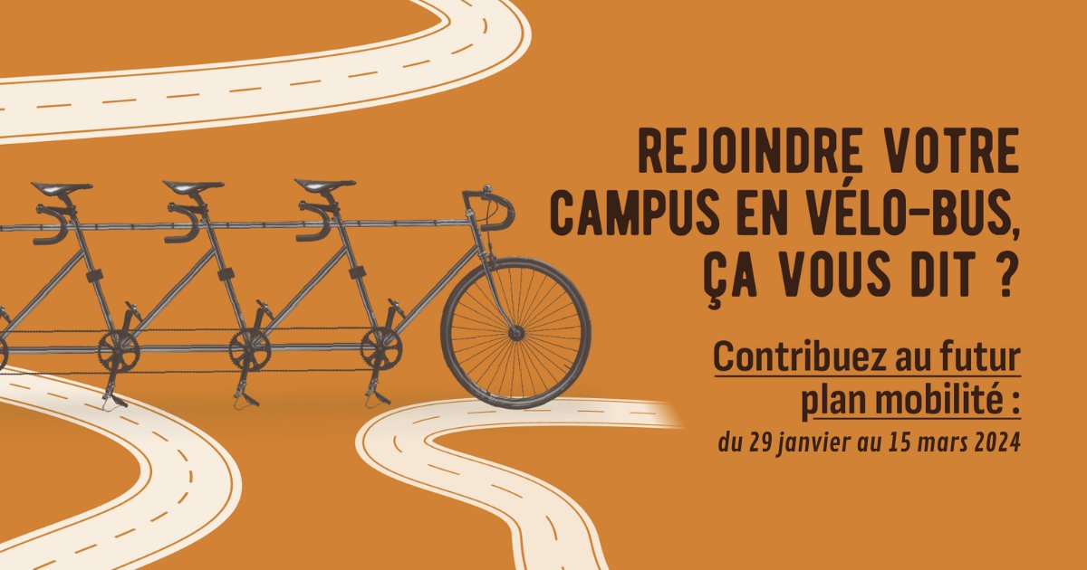 📣 L'enquête mobilité joue les prolongations ! 🚲 🚇 Vos réponses sont essentielles pour élaborer un plan qui réponde à vos besoins. Répondez et tentez de gagner un vélo électrique, un vélo mécanique, des pass @lio_train_sncf et autres ! 👉 univ-toulouse.fr/des-campus-att…