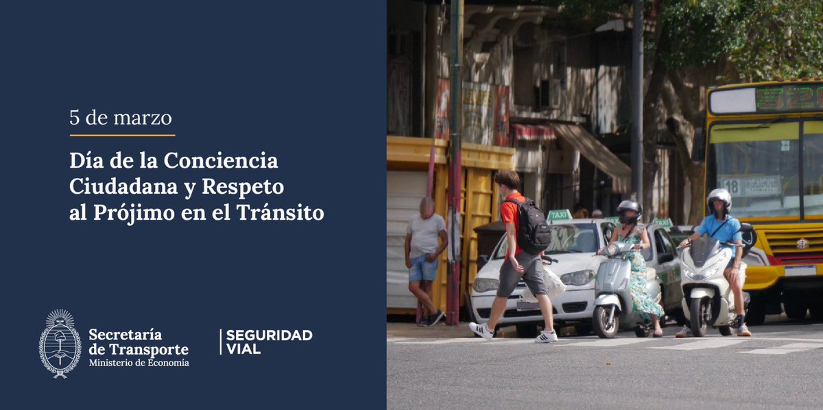 La convivencia respetuosa en la vía pública tiene que ser una prioridad de todos los ciudadanos, todos los días. Es la base de tu seguridad y la de todas las personas que compartimos el espacio vial. Hoy los alentamos a relacionarnos de una forma más amable en el tránsito🛣️🚗🚶‍♂️🚴‍♀️