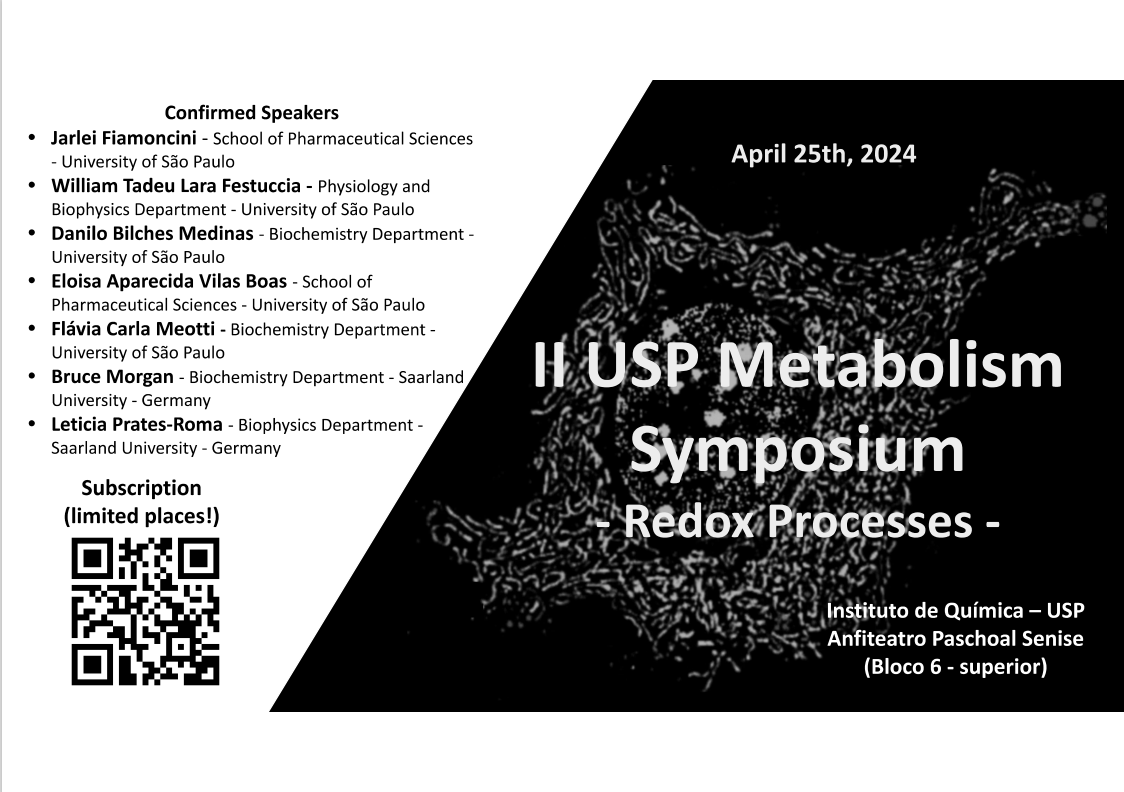 II Simpósio USP de Metabolismo, com programação imperdível! 

Inscrição gratuita em: docs.google.com/forms/d/e/1FAI…