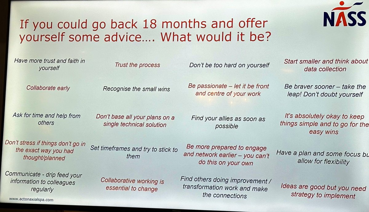 Sam Bhide (She/her) (@physiozensam) on Twitter photo Last question - if we had one advice for ourselves 18monghs ago before our journey started what would it be
Last day of primary care champions event
#emotional <a href="/NASSexercise/">NASS</a> <a href="/helenckg/">Helen Kilgannon</a> <a href="/LucyD_QI/">Lucy Davies</a> <a href="/ScouseAHPLeader/">Alex Spearritt 💙 She/Her</a> Last question - if we had one advice for ourselves 18monghs ago before our journey started what would it be
Last day of primary care champions event
#emotional <a href="/NASSexercise/">NASS</a> <a href="/helenckg/">Helen Kilgannon</a> <a href="/LucyD_QI/">Lucy Davies</a> <a href="/ScouseAHPLeader/">Alex Spearritt 💙 She/Her</a>