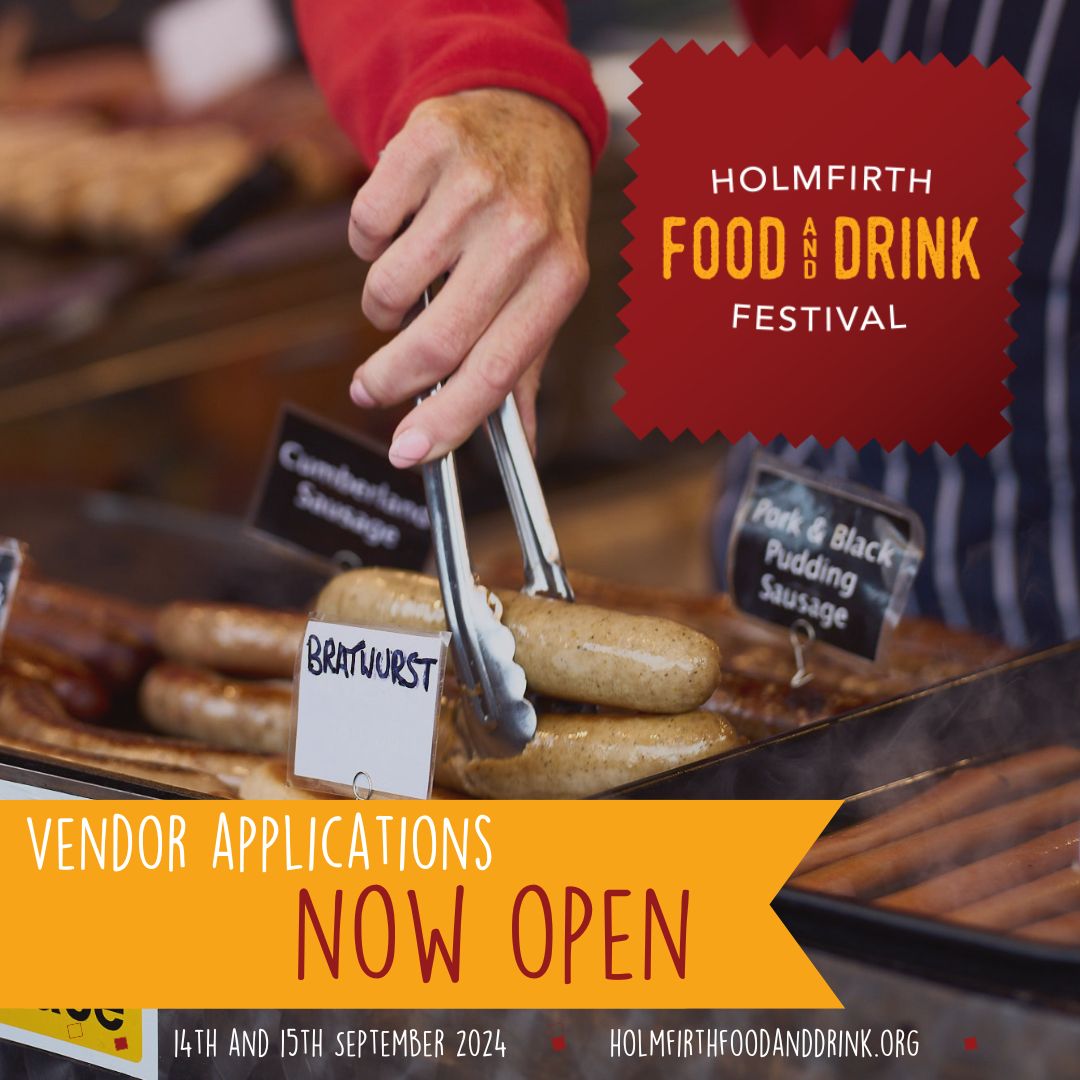🍴🥂 Calling all food &amp; drink vendors! 🍹🍔

Applications now OPEN 🎉

Secure your spot at the festival now: bit.ly/HolmfirthFoodA…

Let's make this festival a culinary celebration to remember! 🎊🍽️

#HolmfirthFood #HolmfirthFoodFest #HolmfirthFoodFestival #Holmfirth