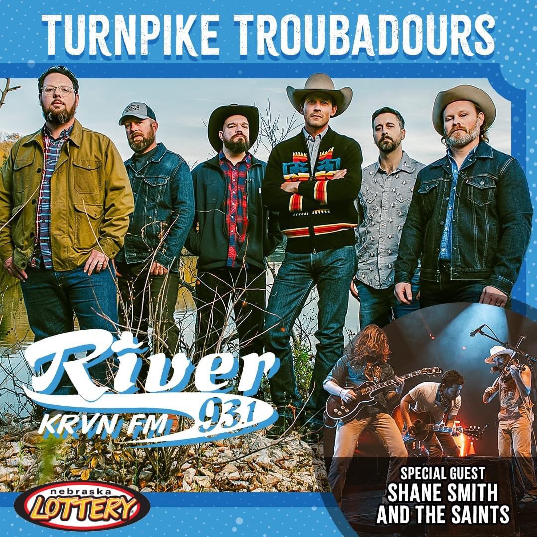 YOU'RE KIDDING 🫨😲 Turnpike Troubadours 🎻 and Shane Smith & The Saints 🪕 will be at the Nebraska State Fair 🎡 August 30!! Tickets 🎟 go on sale Friday, March 8!