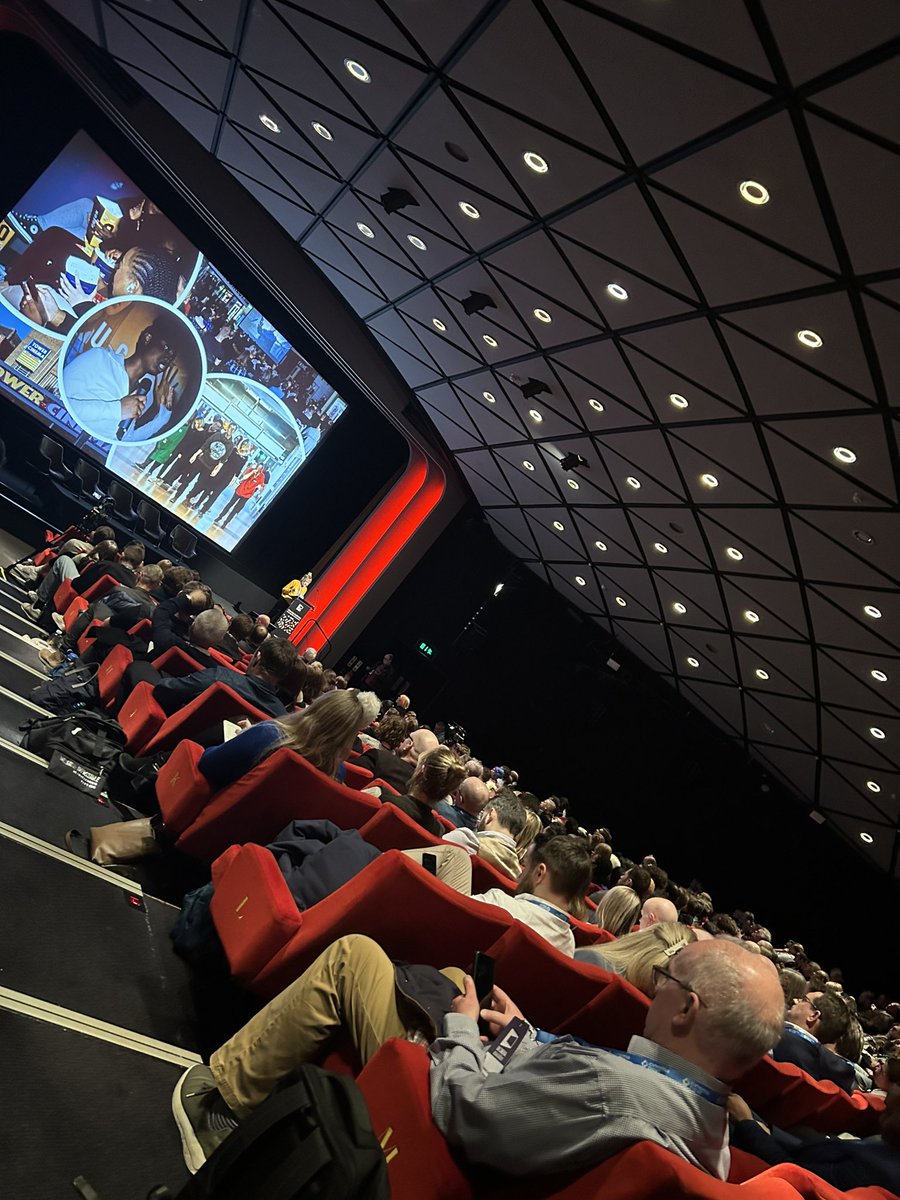 In London @BFI Southbank for #UKCAcon24 @Cinema_UK - packed and informative first day! #cinema #ukcinemaassociation #bfisoutbbank #conference