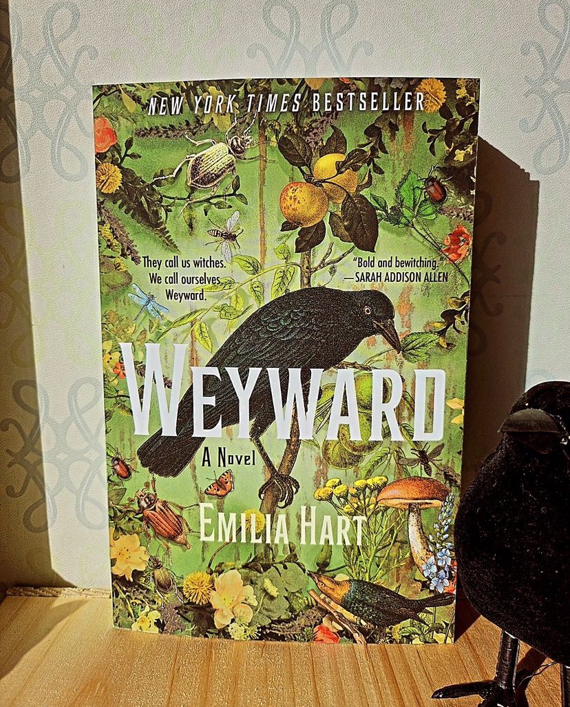 Our March Speculative Fiction Pick is “Weyward” by Emilia Hart! Be sure to add this stunning book to your shelves! #bnclarence #tbrpilekeepsgrowing #WeRecommend #newbooks #spring
