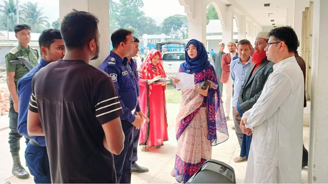 মাদারগঞ্জে পরীক্ষার্থীকে নকল সহয়তা করার দায়ে নাইট গার্ডকে ত্রিশ হাজার টাকা অর্থদন্ড