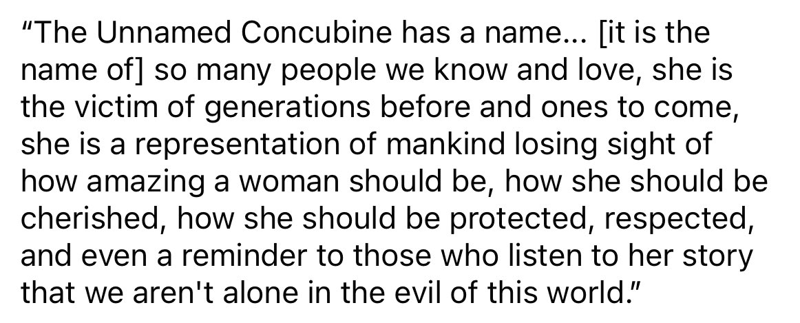 SumerMusick's tweet image. So proud of the work my students from Women and the Bible have done this semester. This sound bite from a student reflection was too powerful not to share.