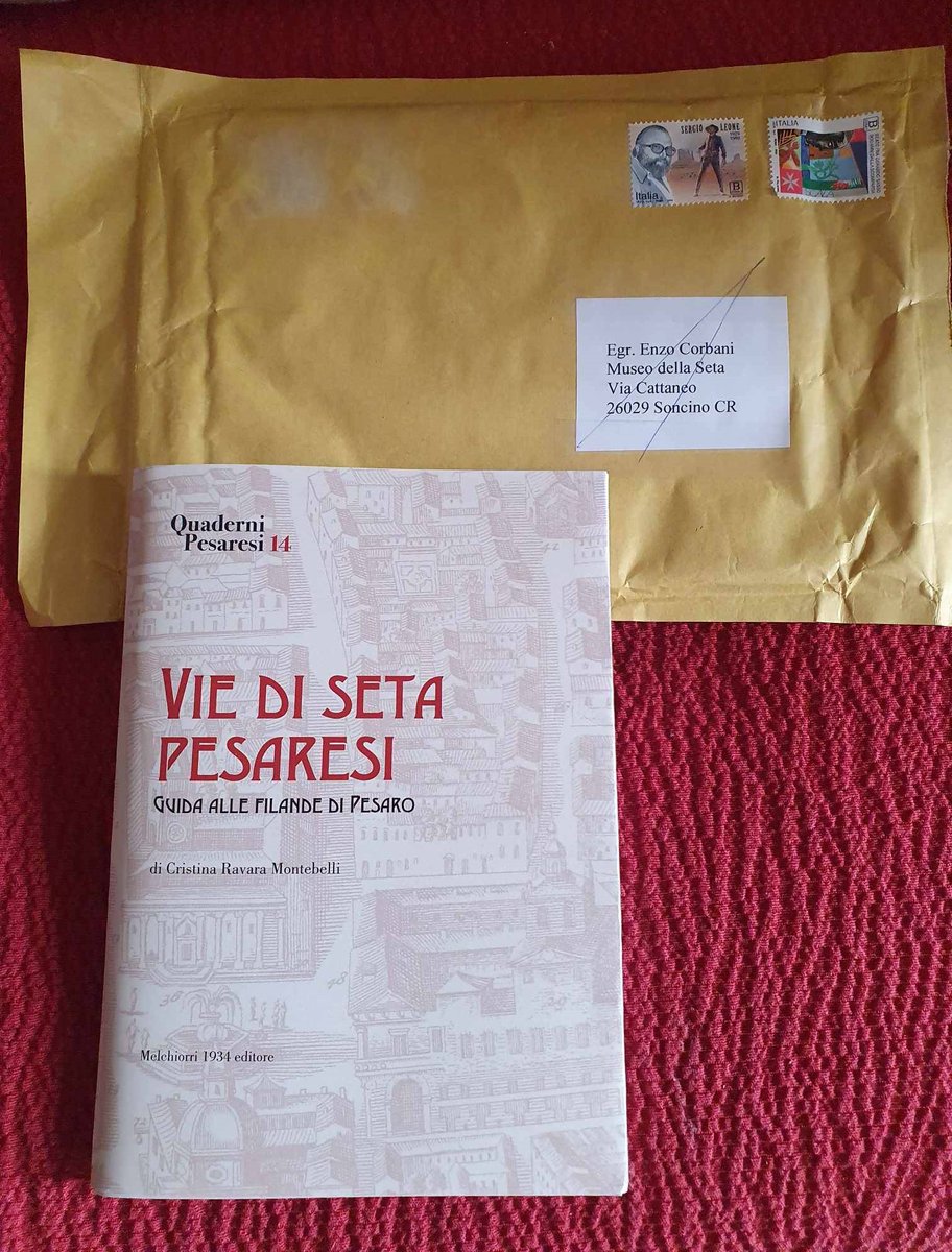 Nuovi arrivi
VIE DI SETA PESARESI
Guida delle filande di Pesaro
grazie Cristina Ravara Montebelli per aver citato il nostro museo. #soncinomusei #soncinocultura