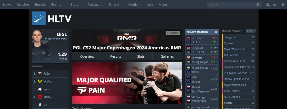 🔵 hltv.org sonunda tekrardan erişime açıldı! Emeği geçenlere teşekkür ederiz.