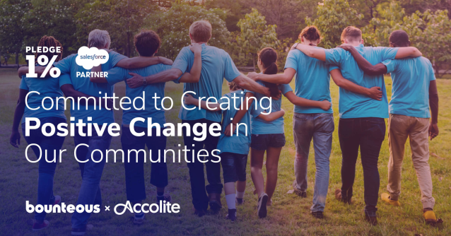 Exciting news! In partnership with Salesforce, we're joining the Pledge 1% initiative & dedicating 1% of our time to volunteering, aiming to make a positive impact in our communities. #Pledge1 bit.ly/3IoyfN7