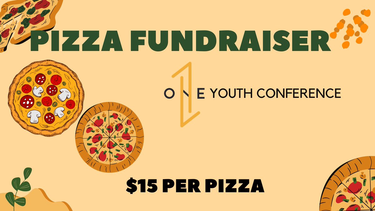 Help support the HYPE Youth as they gear up for the ONE Youth Conference in May! Purchase a pizza kit by reaching out via email to ebchypeyouth@gmail.com.