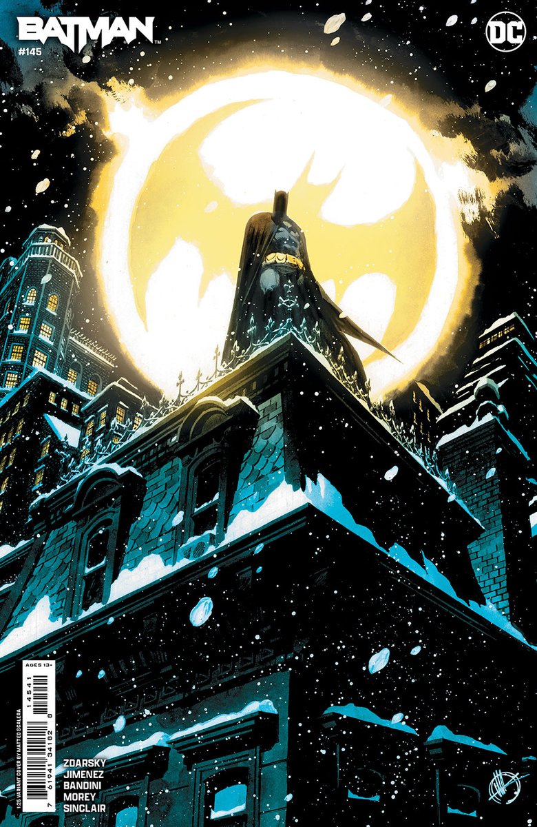 A THRILLING NEW ARC IS HERE...
'DARK PRISONS' BEGINS!

❤️What do you think of this #DCTuesday #Cover pick from 😻@ScaleraMatteo ?

✏️@Zdarsky
🎨 @jorgeJimenezArt
📚#Batman Vol 3 #145

👉Grab it: ow.ly/OwQ350QJsxS

#DCcomics #Tuesday #TopVariantTuesday #TopVariantTues