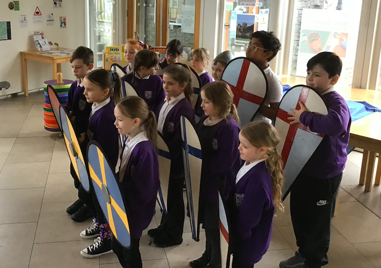 NCPS_Year_4's tweet photo. Year 4 Brazil Class loved our trip to Clitheroe Castle! https://t.co/kLttjzNyO8